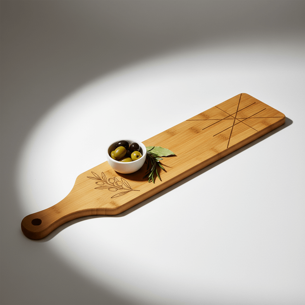 personalized bamboo paddle board & Cutting Board with Custom