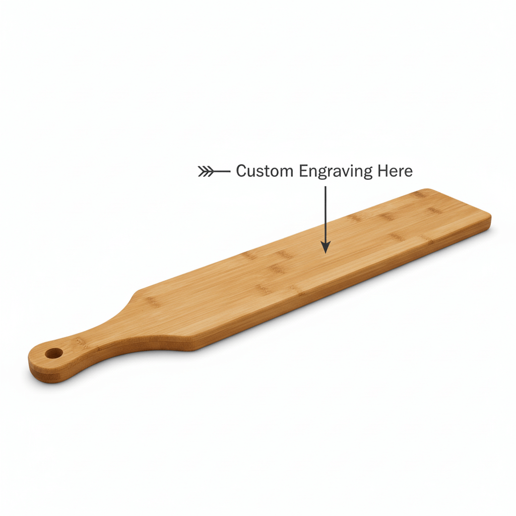 personalized bamboo paddle board & Cutting Board with Custom